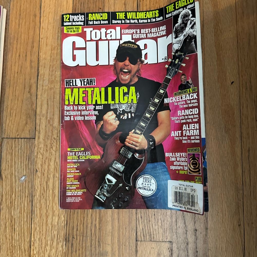 Guitar Magazines - Set of 10